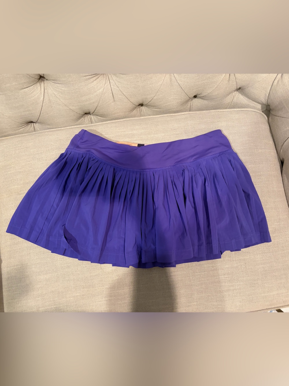 lululemon athletica Purple Pleated tennis Skirt